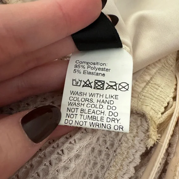 Shein Curve Tassel Hem Cami Top – Size 4XL NWOT - Picture 7 of 7